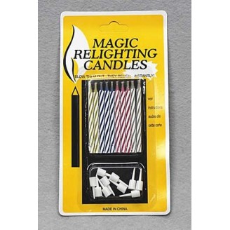 magic relighting birthday candles Party addons Delivery Jaipur, Rajasthan